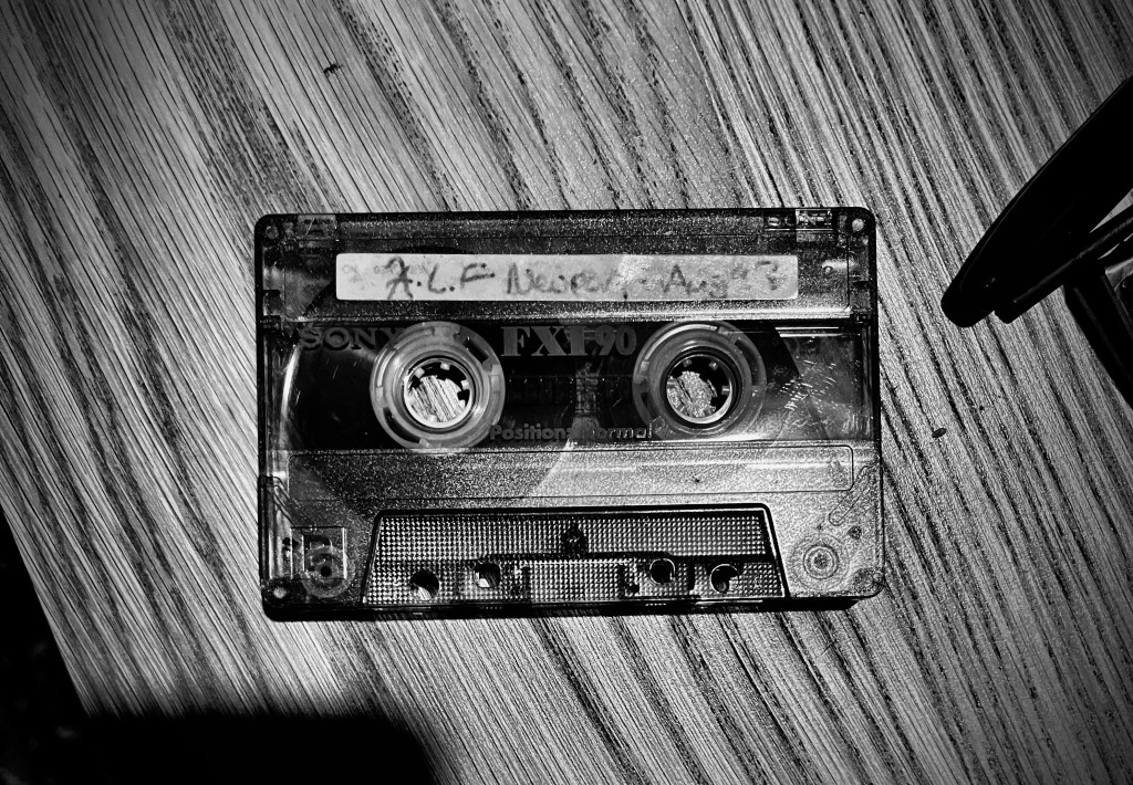 A cassette tape